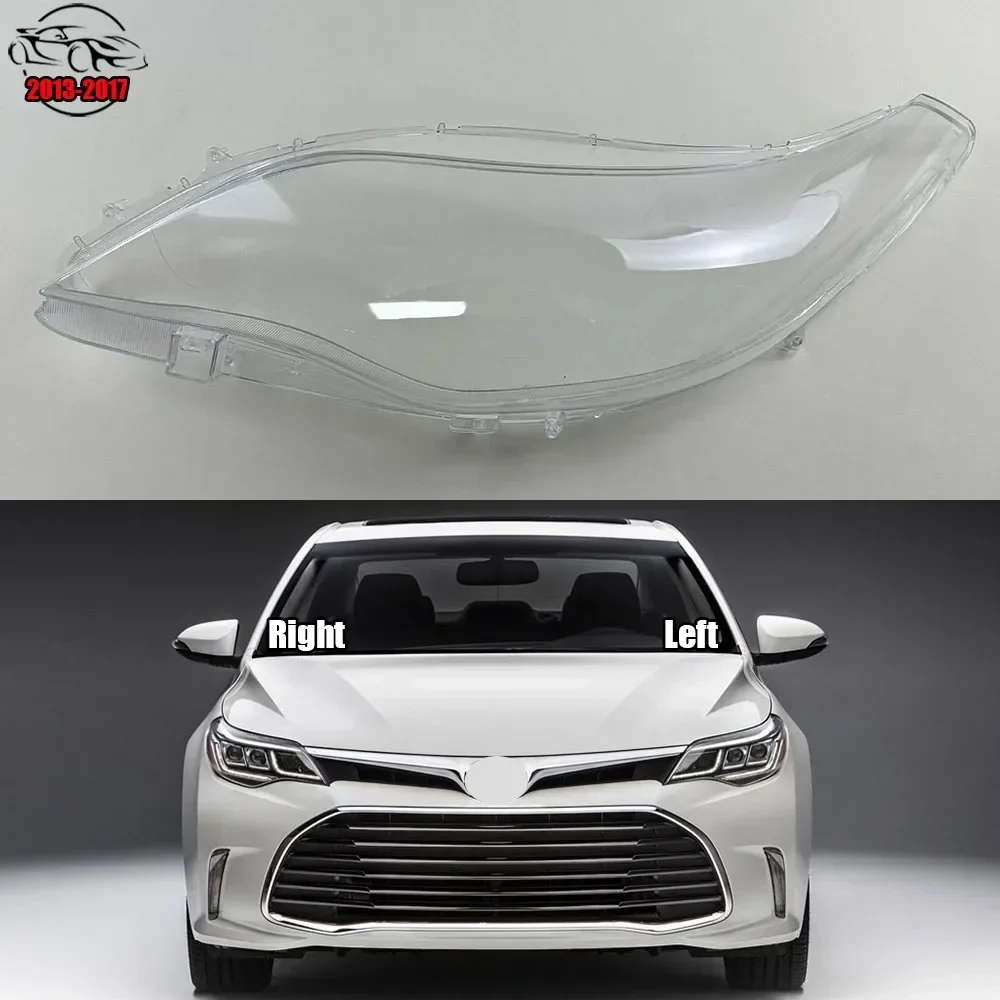 

For Toyota Avalon 2013-2017 Front Headlight Shell Transparent Headlamp Cover Lamp Shade Plexiglass Replace Original Lampshdade