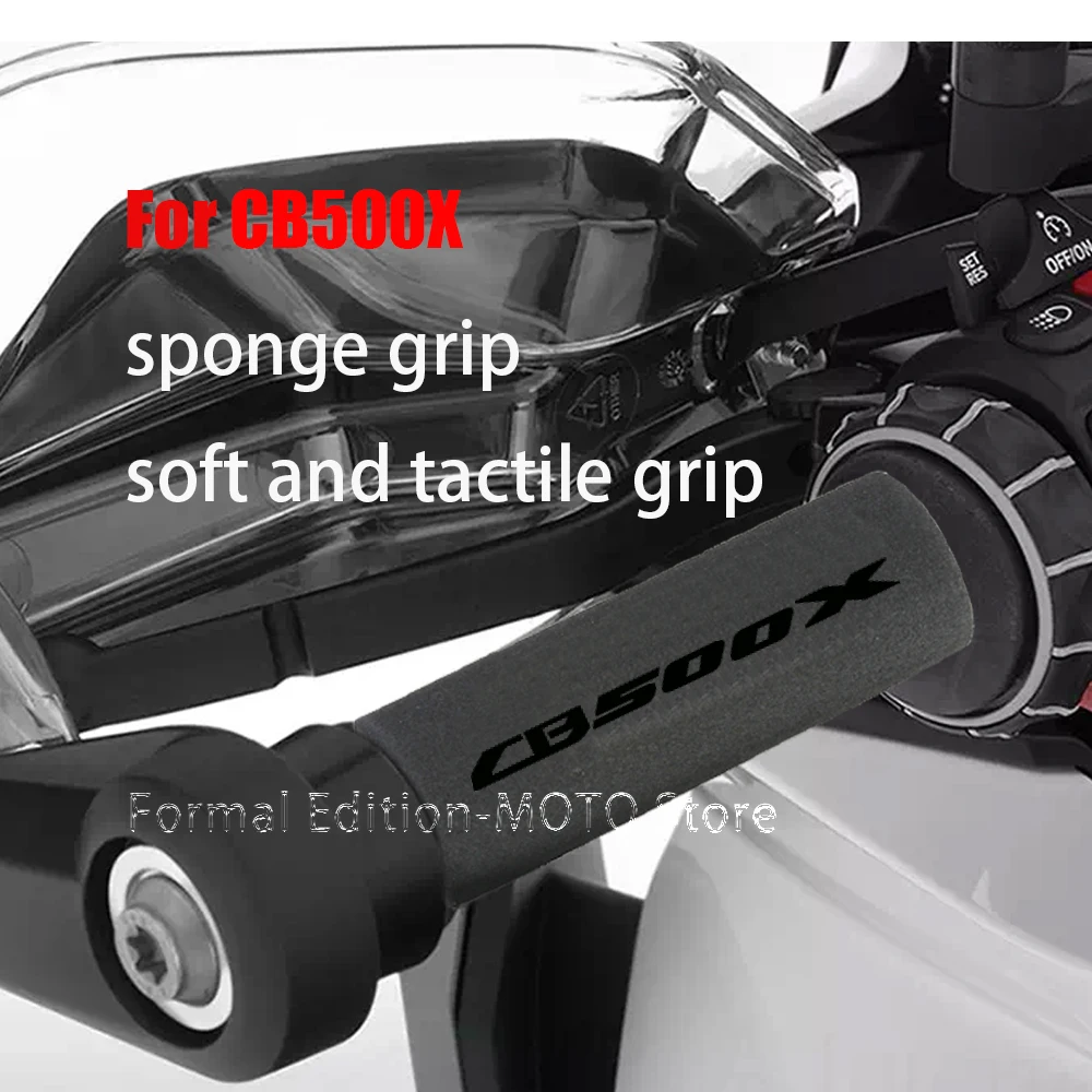 

Handlebar Grips Anti Vibration Motorcycle Grip for Honda CB500X Accessories Sponge Grip for CB500X