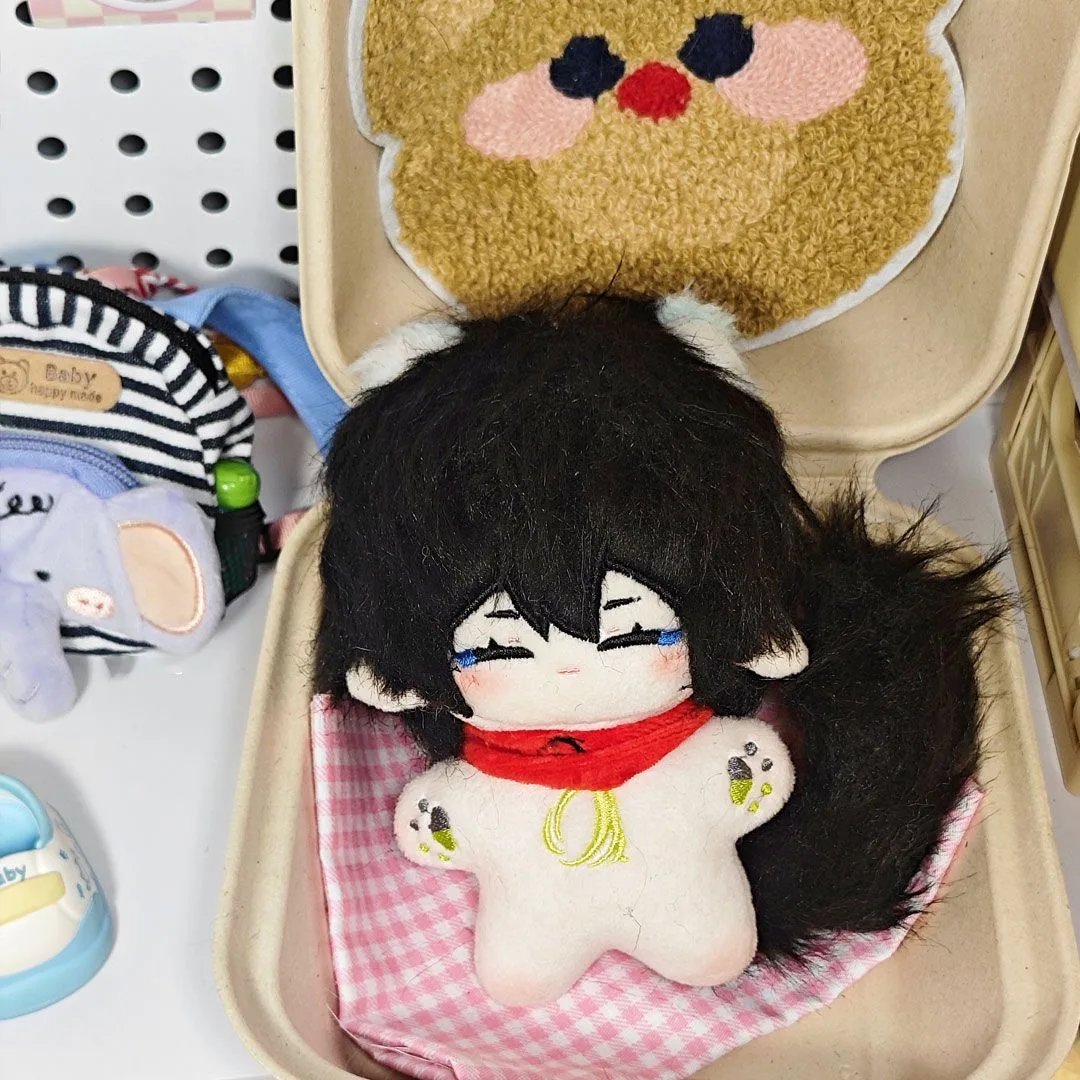 10CM Anime Aotu World Camil atrybuty przystojny Cosplay miękkie bawełniane ciało element ubioru Kawaii maskotka prezent