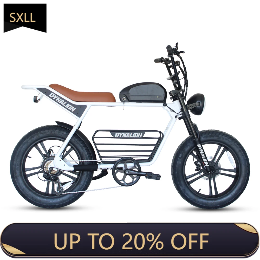 

SXLL DYNALION Bestseller 250W 750W Electric Bike Off-Road 20 Inch Fat Tire Electric Bike All-Terrain Electric Bike Ebike