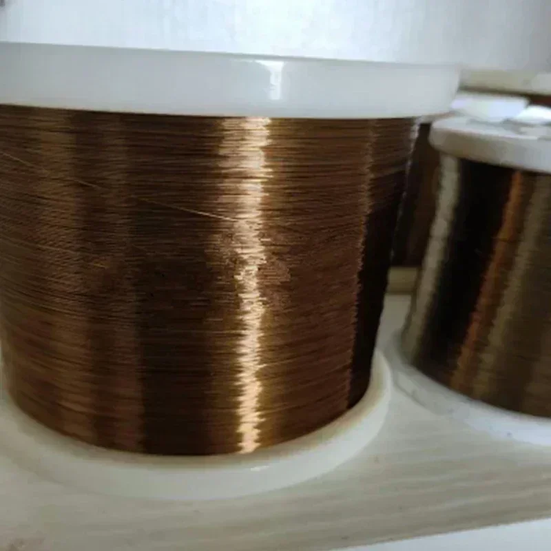 

Cr20Ni80 Enameled Resistance Wire 0.13-0.4mm x 10M - Insulated NiCr for Motor Coils