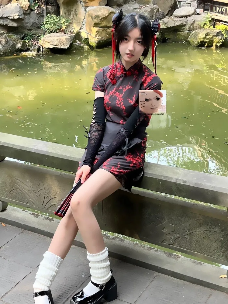 

Сексуальный костюм для косплея на Хэллоуин, комплект из двух предметов с растительным цветочным принтом для женщин, пикантная девушка, всесезонные