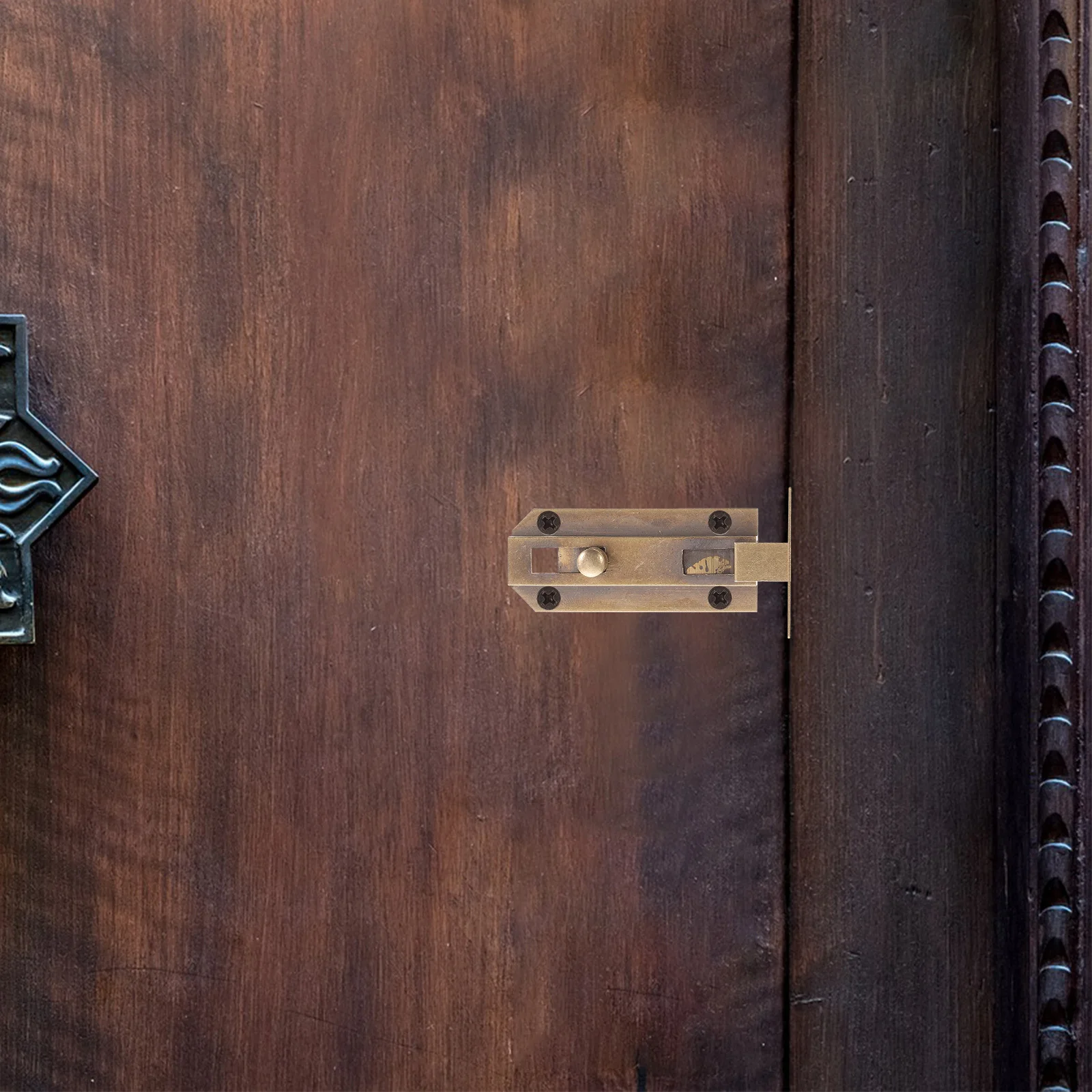 

Solid Wood Door Bolt Slide Bolt Latches Lock High Strength Hardness No Deformation Easy Install Use Door Latches