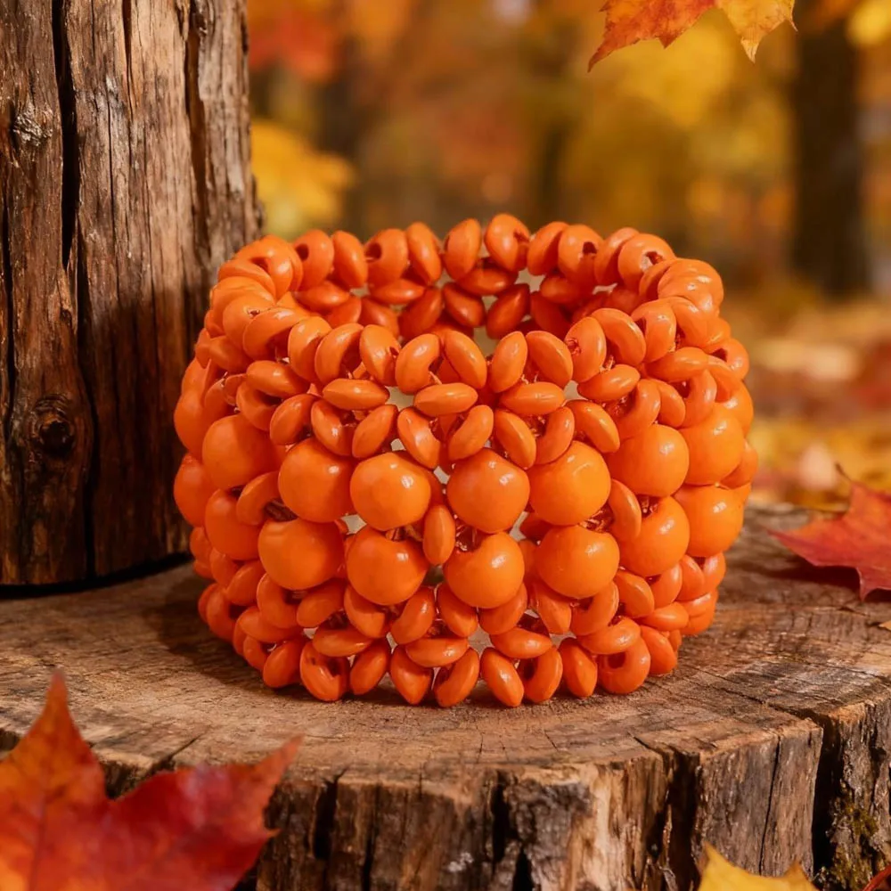 1 قطعة/الوحدة موضة خمر البوهيمي سحر الخرز الخشبي متعدد الألوان مرونة أساور للنساء مجوهرات اكسسوارات الحفلات هدايا