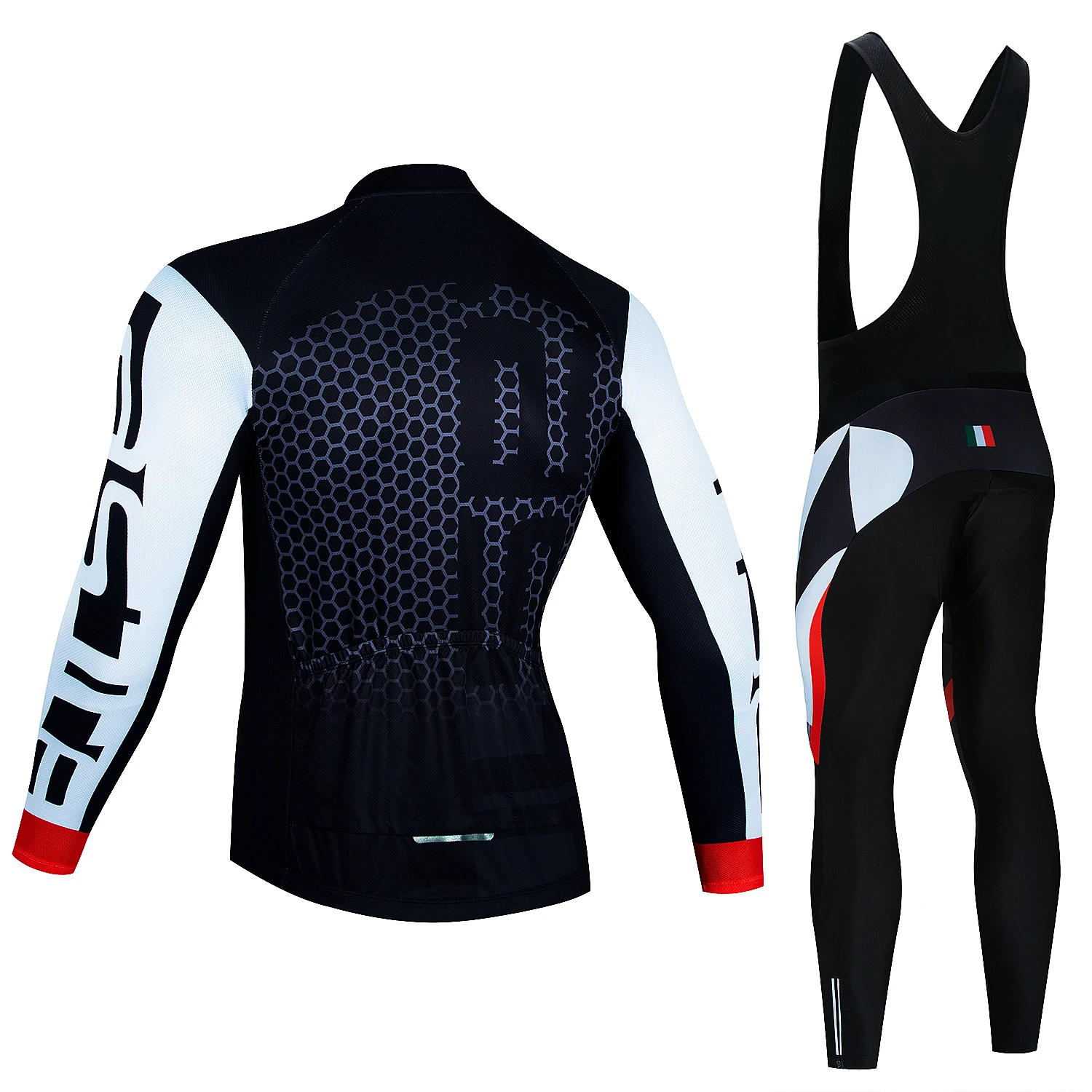Rad trikots Set neue Sommer Träger hose schnell trocknen Männer Langarm MTB Fahrrad Kleidung Herbst Radsport Anzüge schnell trocknen – Detail 4
