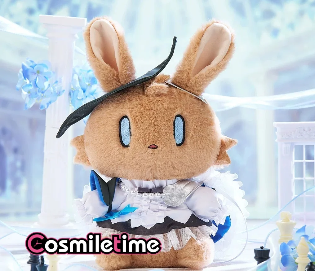 Arknights Amiya 30cm Rabbit Plush Soft Stuffed Doll Game Collectible Gift for Fans Tabletop Decor Ornament YZ