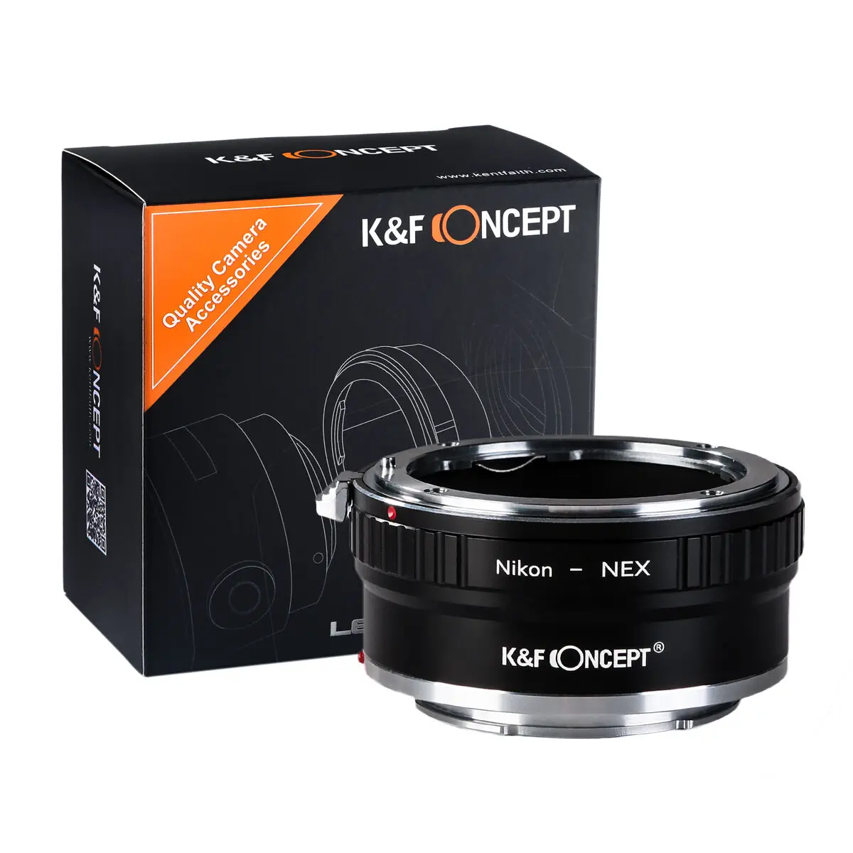 

K&F Concept Lens Adapter Nikon F AI Mount Lens to Sony E II for Sony a5000 a6000 a6400 A7C A7C2 A1 A9 A7S A7R2 A73 A7R4 A7R5