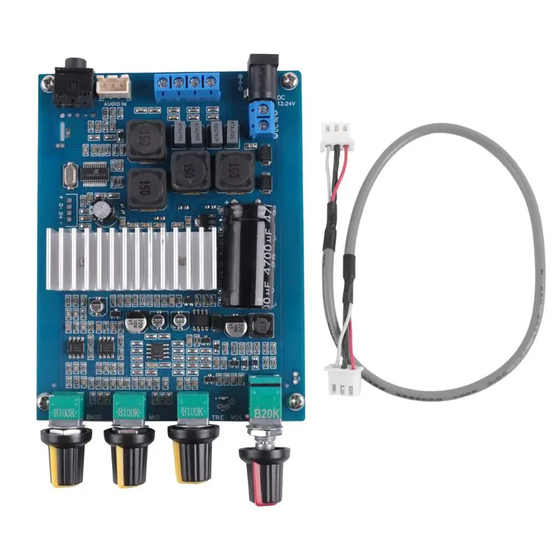 T23C Digital Sound Amplifier Amplificador Stereo Home Audio Amp TPA3116 50Wx2 Amplifier Board Hifi Power Amplifiers