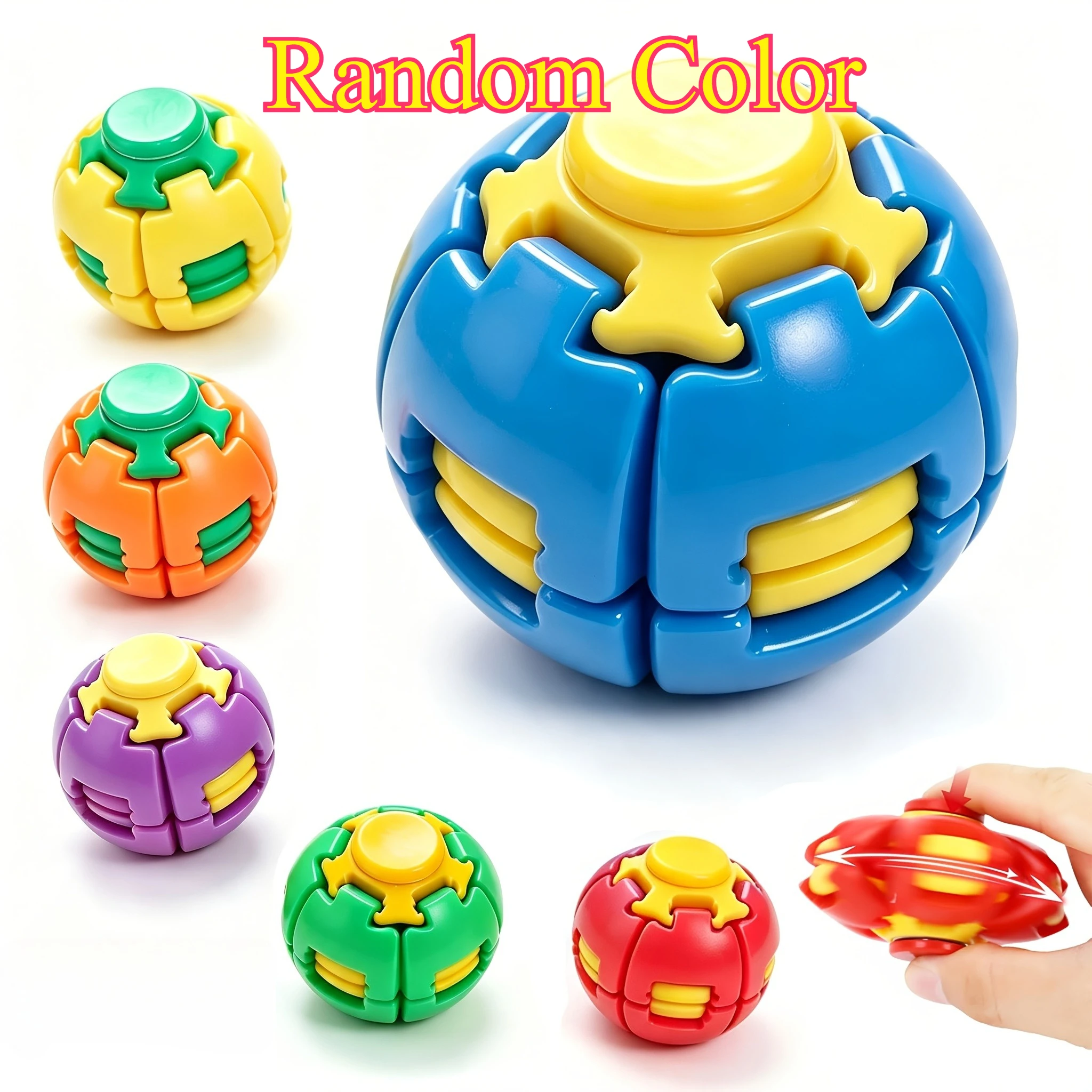 1/2pcs Squishy Deformable Costume Prop Accessory, Christmas & Halloween Party Gifts, Random Color