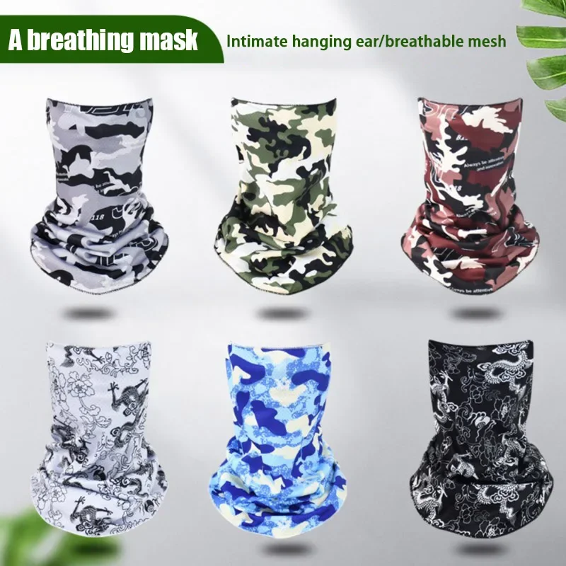 Multifunctional Outdoor Sport Magic Scarf Face Neck Cover Head Wrap Anti UV Breathable Warmer Windproof Fishing Cycling Headband