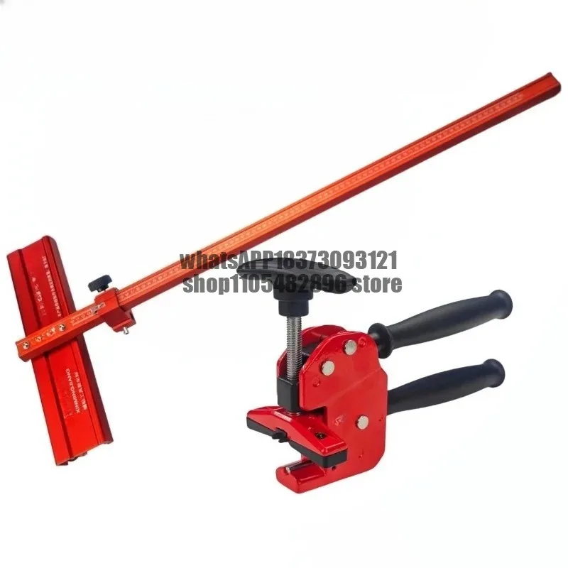Ceramic Tile Pusher Manual T-shaped Floor Tile Pushers Portable Straight Glass Cutting Knife Labor-saving Cutting Tool Set