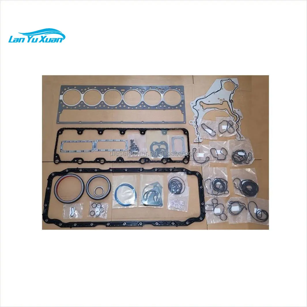 DIESEL ENGINE SPARE PARTS FULL GASKET SET KIT FOR CUMMINS ISZ13 OVERHAUL   4975249 5523156