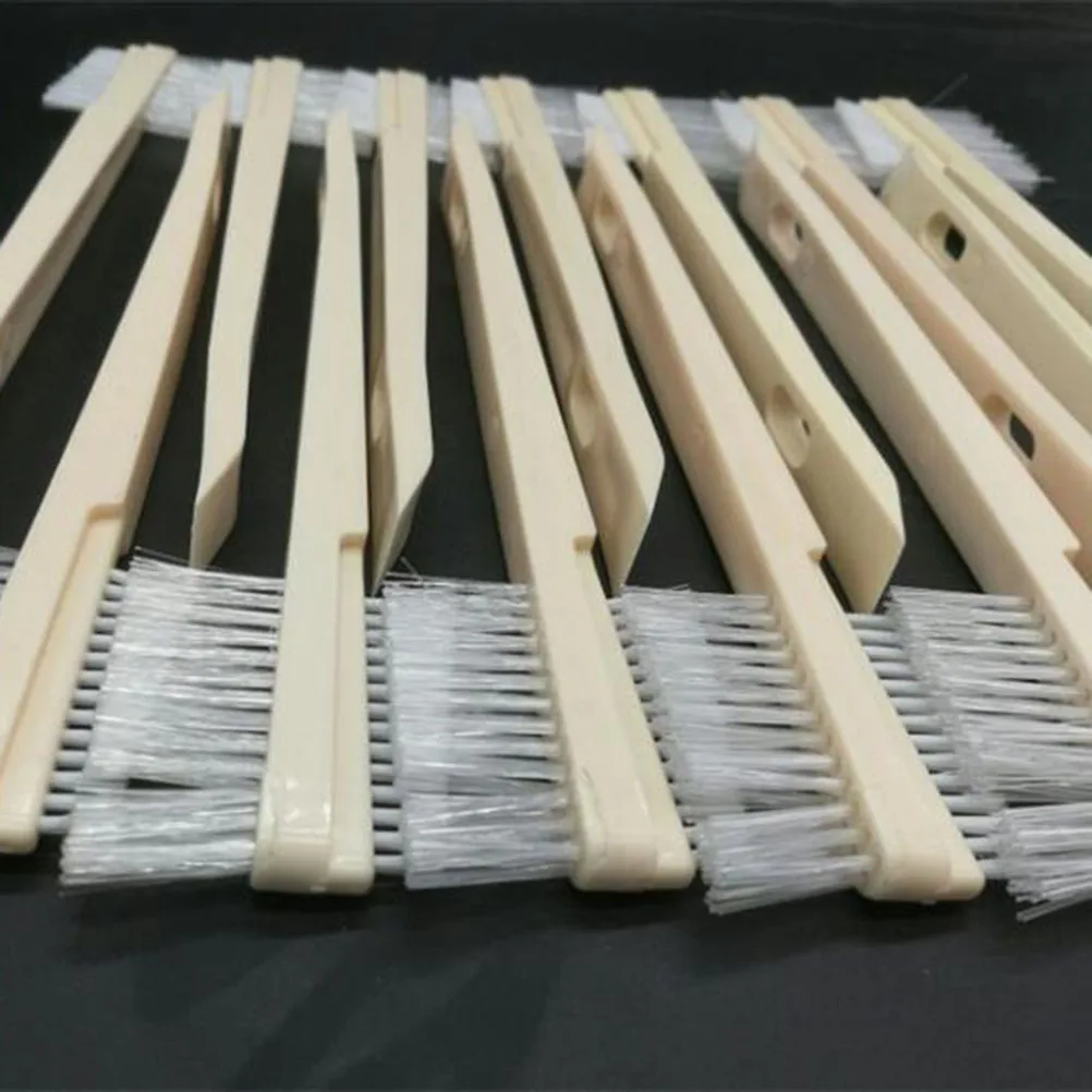 

Double Headed Groove Brush Automobile Motor Door Window Gap Cleaning Tool Accessories White Strong Hard Wool Long Handle Car