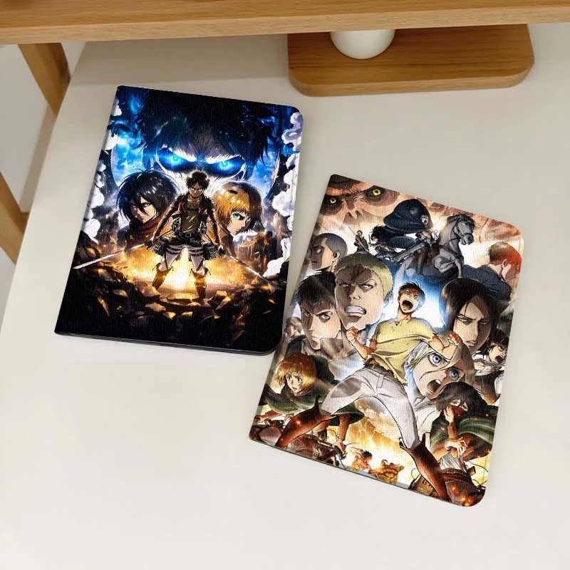 A-Attacks on T-Titans pattern Tablet Case For Samsung Galaxy Tab S6 S8 S9 S10 Lite FE 10.4 11 Inch 2022 2024