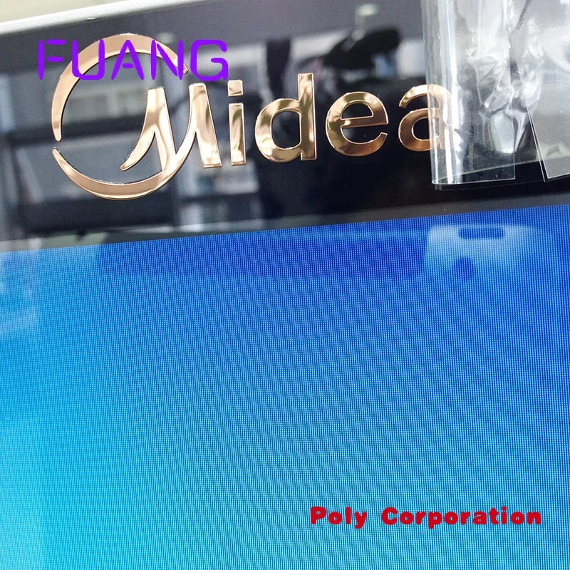 Aangepaste Mode Sliver Sticker Label Metalen Sticker Metalen Letter Nikkel Sticker Hoge Kwaliteit Elektroformed Label Dun Nikkel Logo