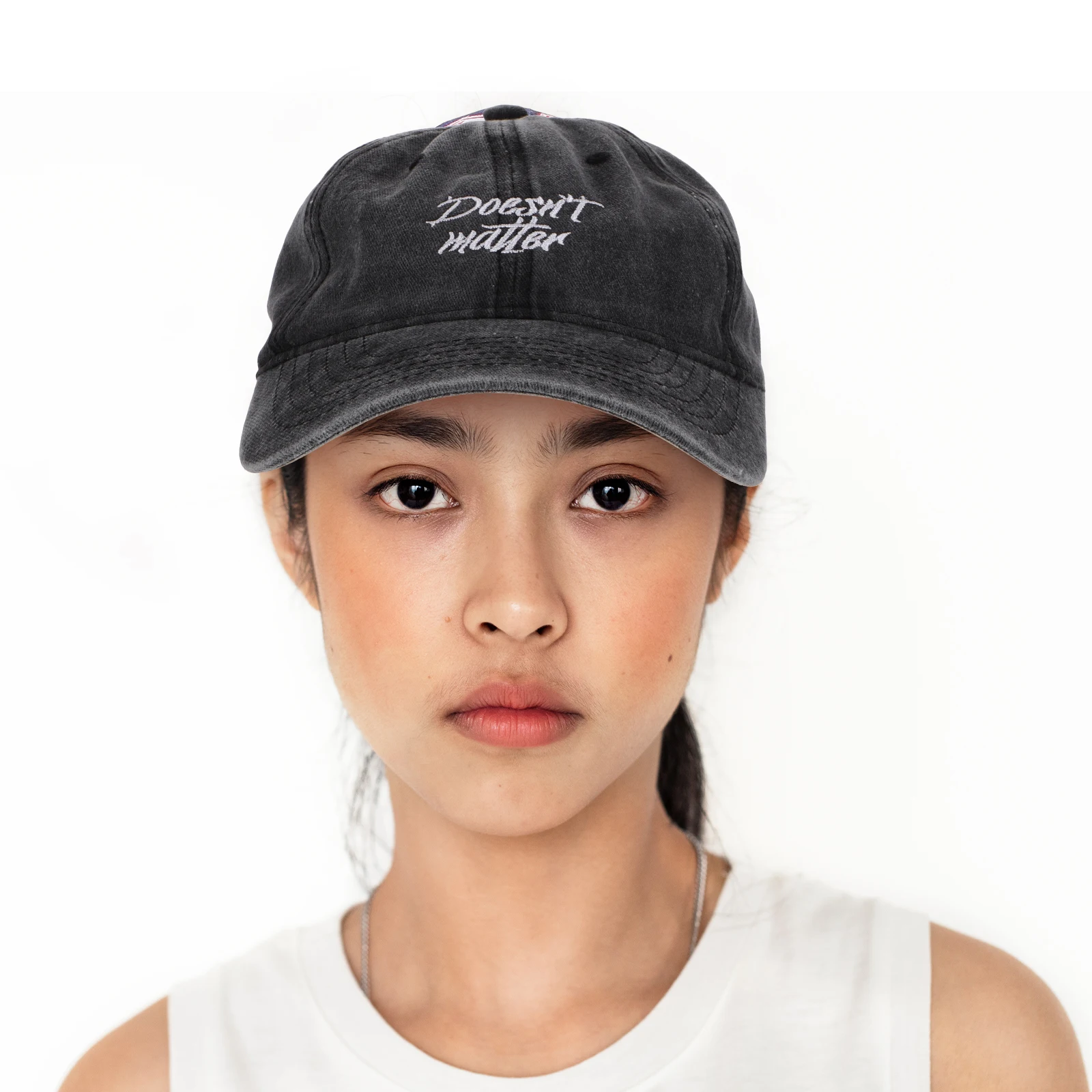 

Washed Baseball Cap Vintage Design Breathable Cotton Mens Adjustable Embroidered Hat Dad Cap Soft Casual
