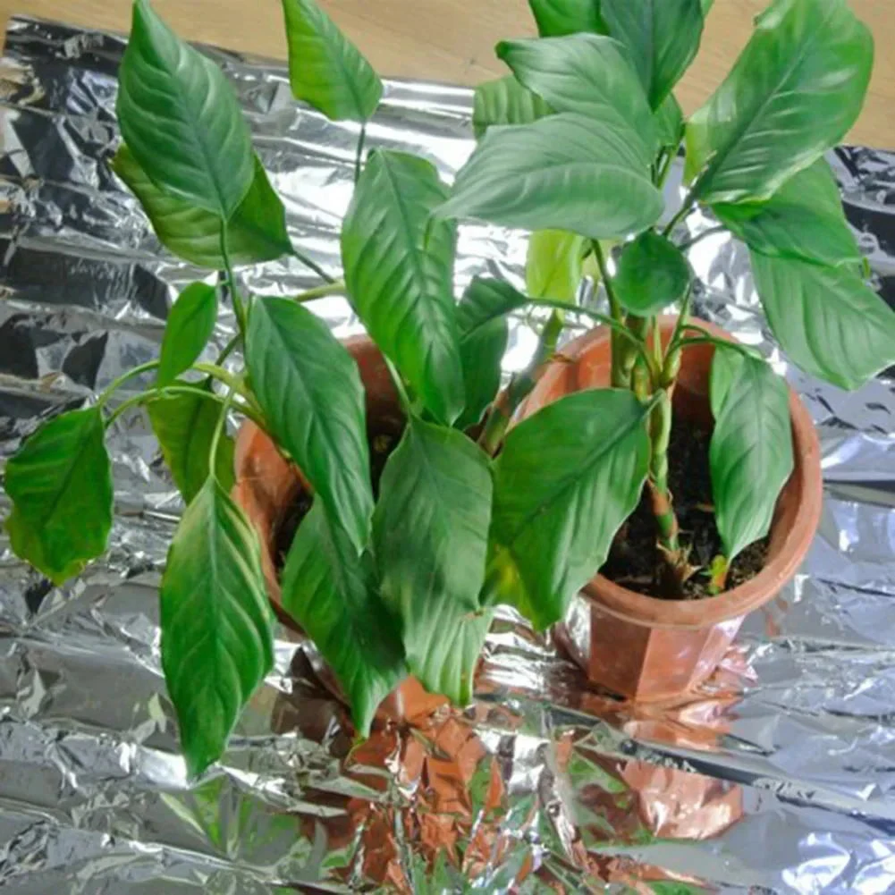 PETP Reflective Film for Planting Grow Tent Garden Greenhouse Covering Foil Sheets Agriculture Increase Planting Growth Supplies
