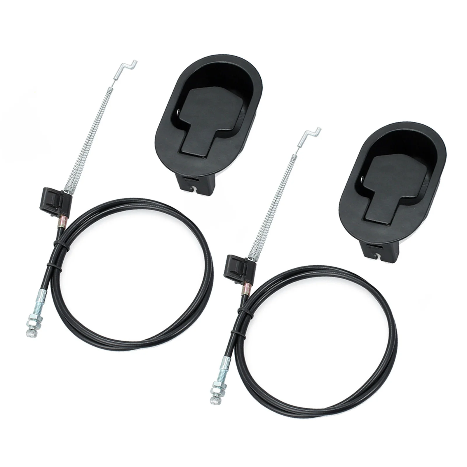 

2pcs Universal Recliner Release Handle Replacement Aluminum Alloy Pull Lever With Spring 96Cm Cable For Sofa Couch Fits Ashley