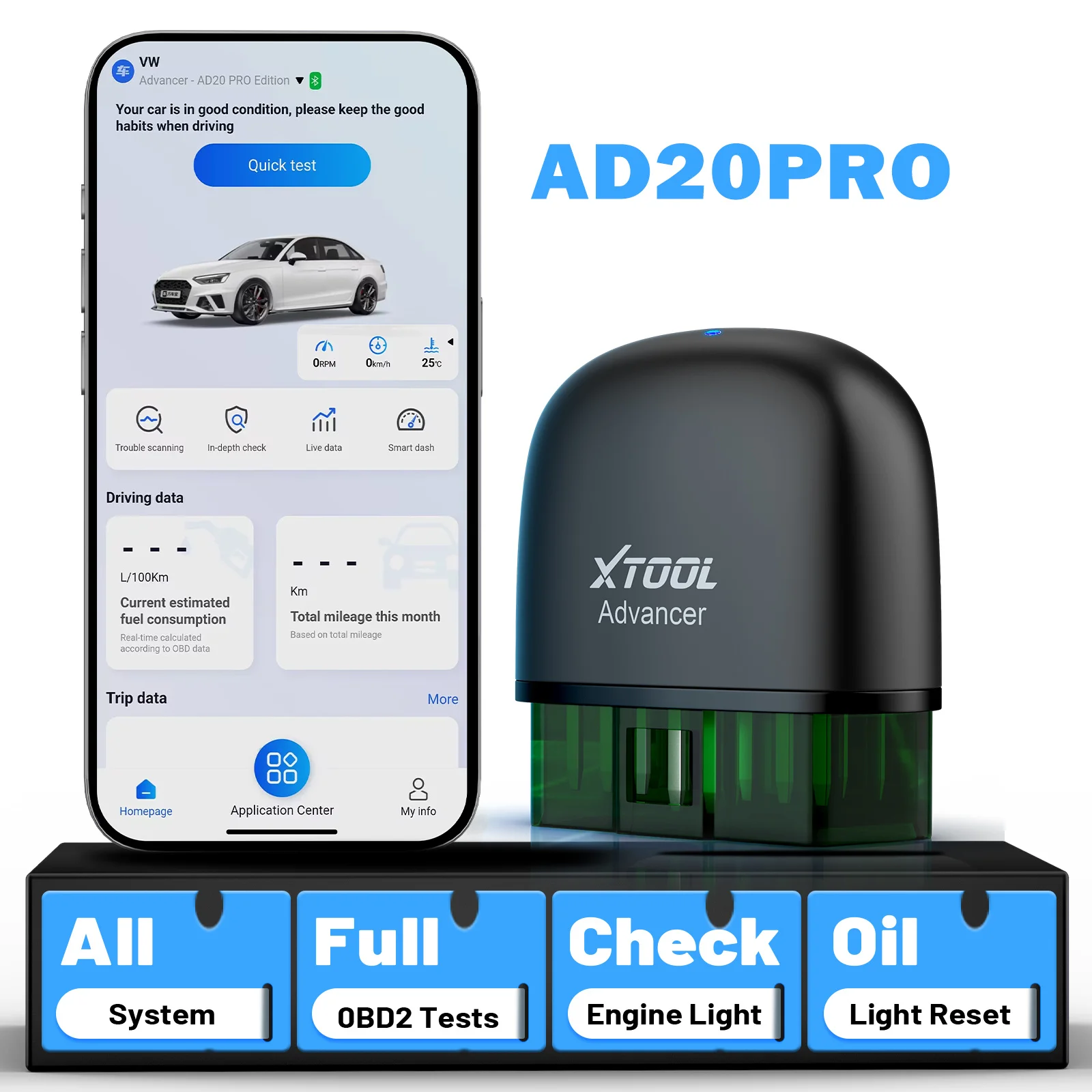 

2025 сканиров XTOOL Advancer AD20Pro OBD2 Bluetooth 5,0 для Android/IOS PK ELM 327 AD20 OBD 2, все системы автомобильных диагностических инструментов