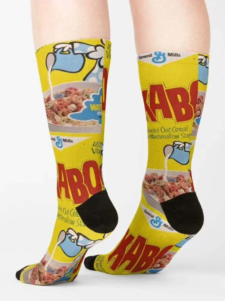 Kaboom Cereal Socks sport crazy professional running retro Women's Socks Men's