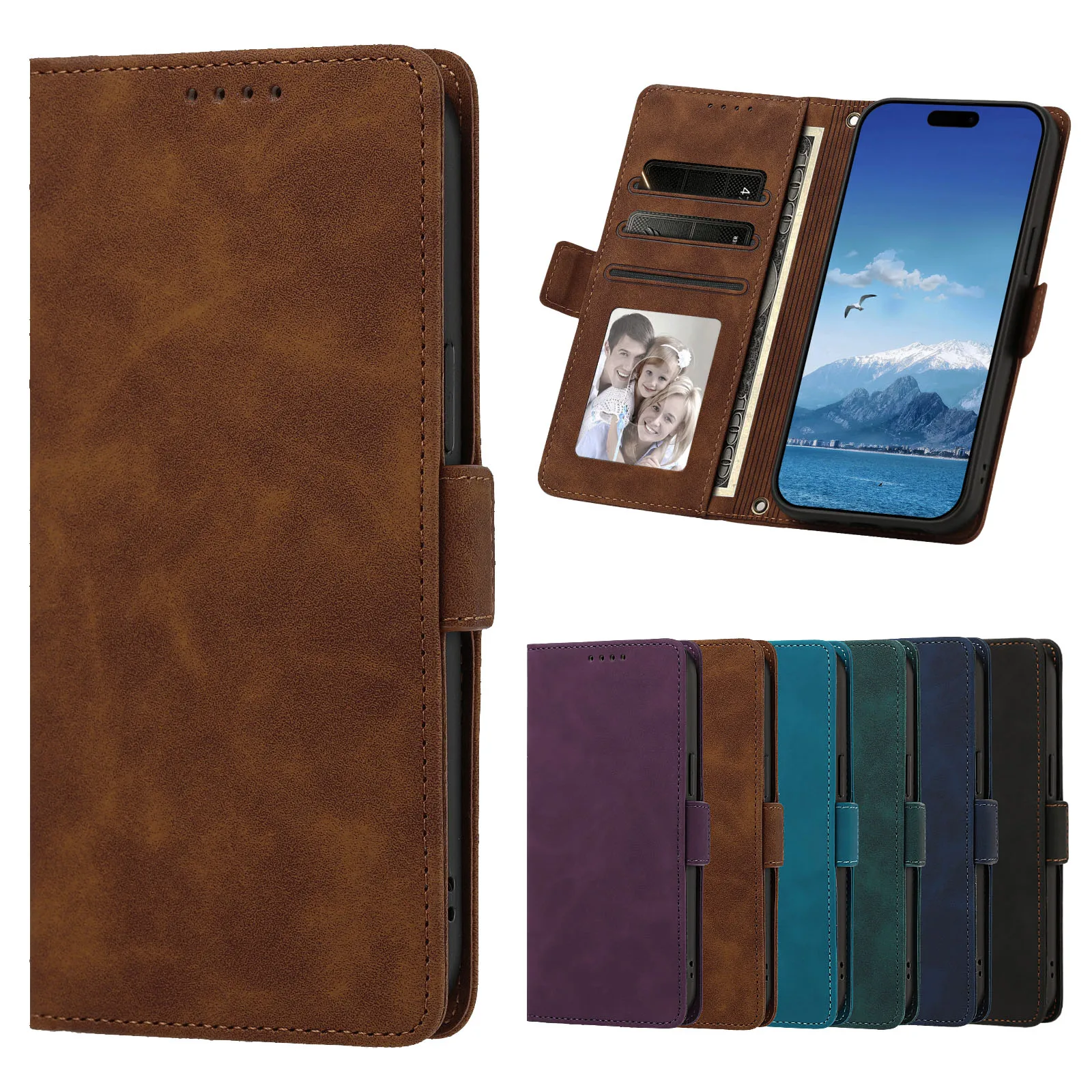 Capa Flip de Couro Premium com - Phone Cases Moto G 2025 avaliação e preço