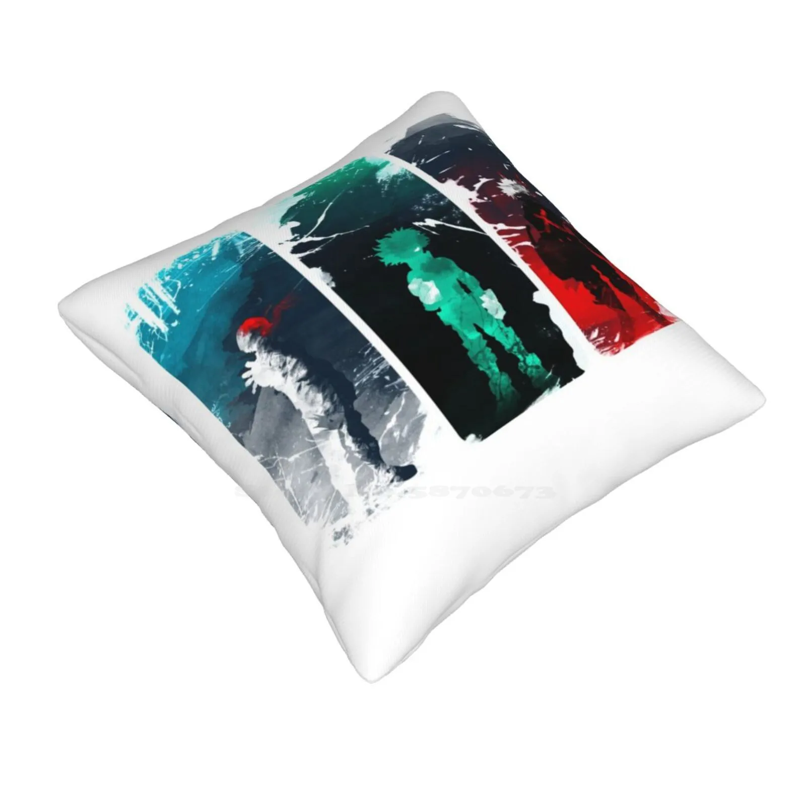 What'S Your Power ? ( White Versione ) Bedroom Office Hug Pillowcase My Hero Deku Academy Academia Three 3 Powers Heroes Boku