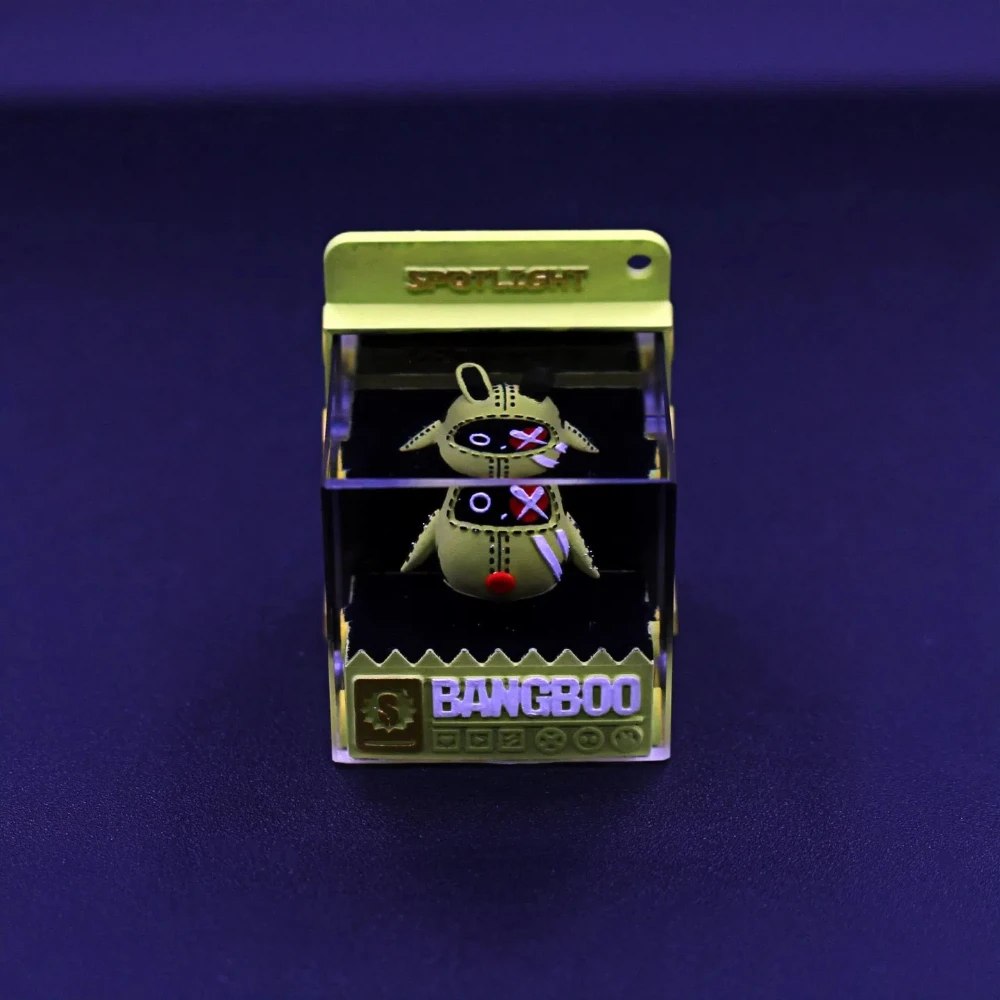 

Zenless Zone Zero Bangboo Amillion Cube Handmade Resin Transparent ESC keycap ZZZ Customized Creative Gifts Mechanical Keyboard