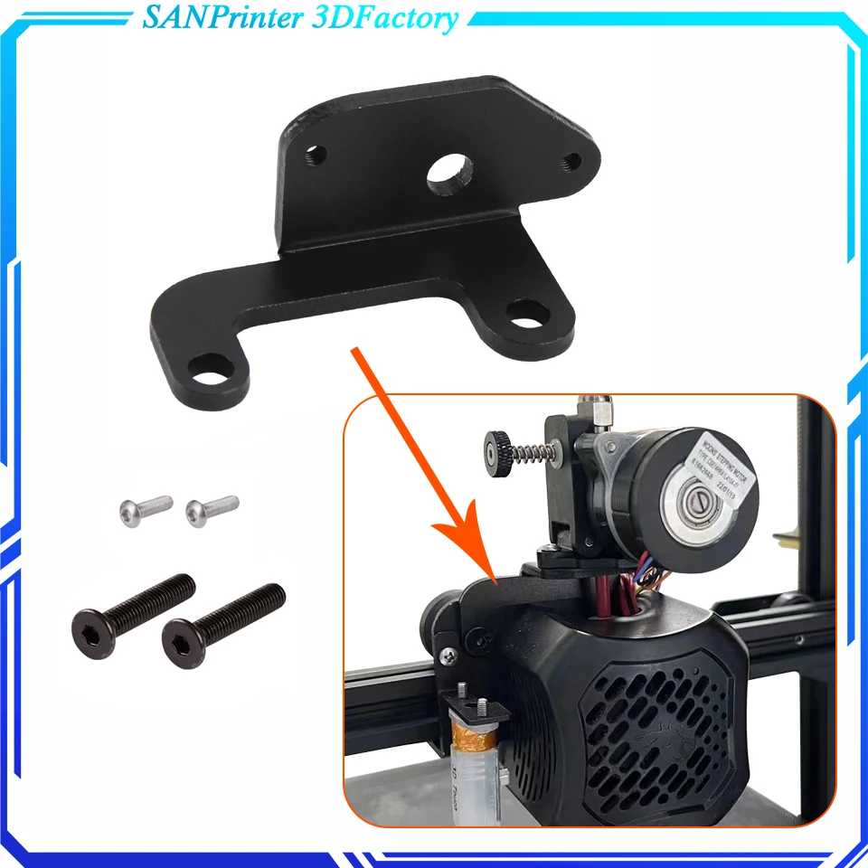 

Extruder Mounting Bracket For Extruder V1.5 / CR-10 / Ender-3 Metal Extruder Aluminium Alloy Bracket 3D Printer parts