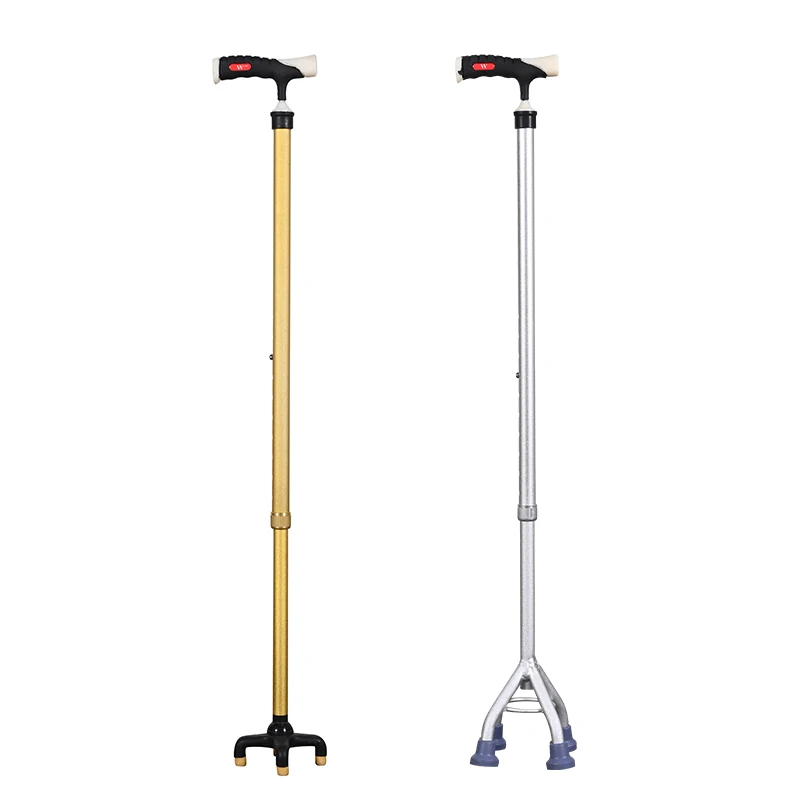 

Wholesale Two Sections Foldable Walking Cane Walking Stick Rehabilitation Therapy Supplies Walking Assistant Disabled Person