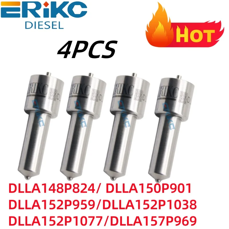 

4PCS DLLA148P824 DLLA150P901 DLLA152P959 DLLA152P1038 DLLA152P1077 DLLA157P969 for DENSO Diesel Engine Injector Nozzle
