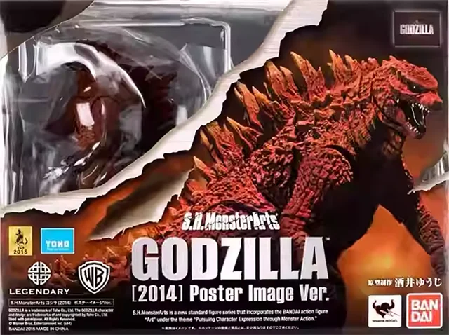 Original Wandai S.H. MonsterArts SHM Godzilla 2014 Poster Ver Action Figure  Model Toys Collection Scene Decoration Gift Toys - AliExpress