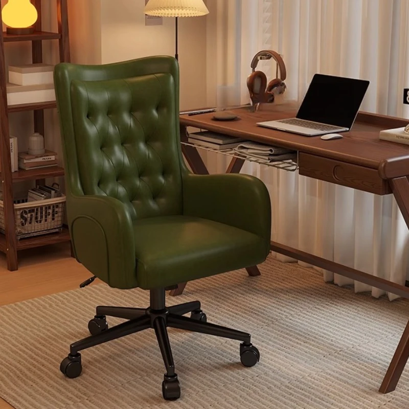 

Wheels Executive Office Chair Swivel Executive Comfy Computer Office Chair Mobile Vanity Sillas De Escritorio Home Accessories