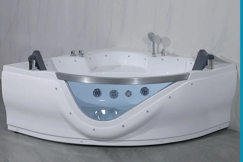 Household adult couple bathtub, acrylic surfing massage, constant temperature bathtub, Foshan