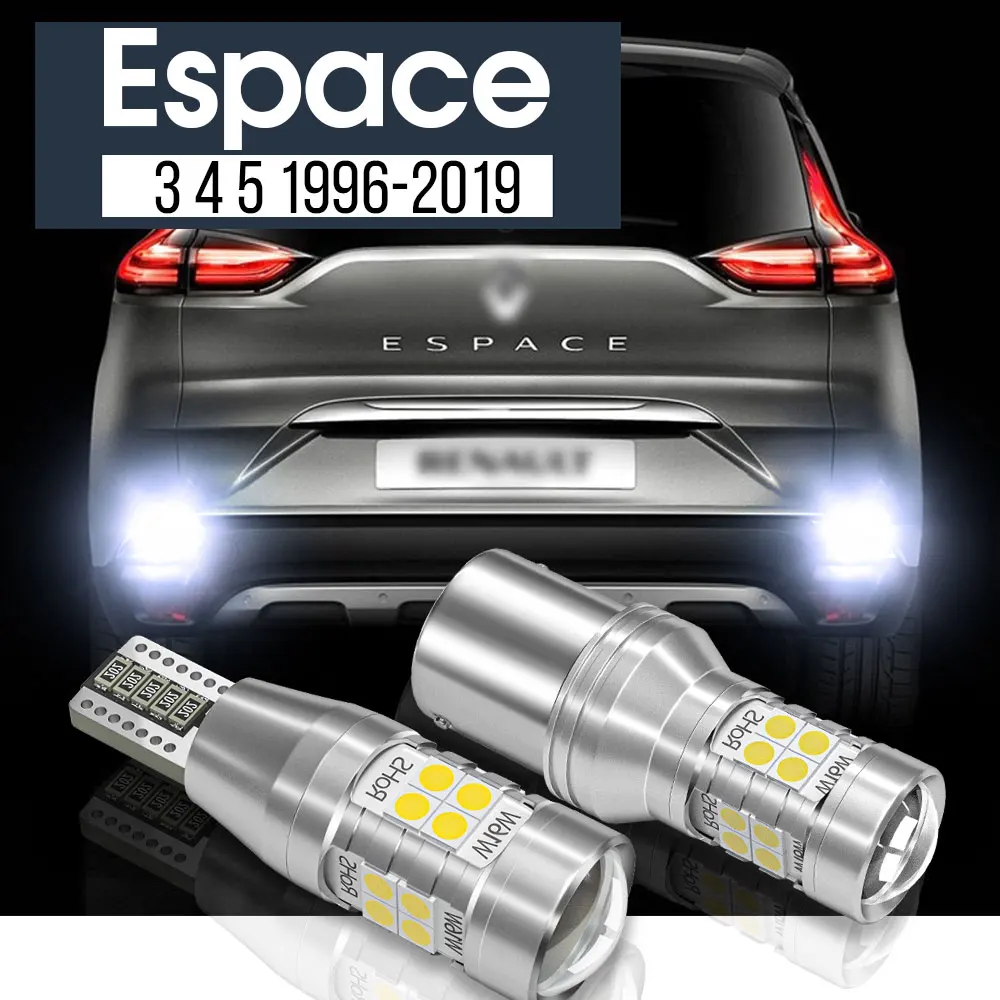 

2pcs LED Backup Light Reverse Lamp Blub Canbus Accessories For Renault Espace 3 4 5 1996-2020 2009 2010 2011 2012 2013 2014 2015