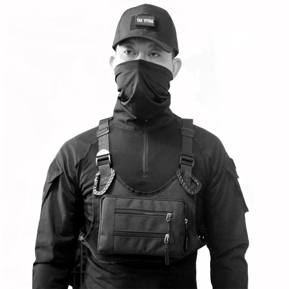 

Tactical Hunting Vest Multifunctional Chest Pack For Outdoor Sports Running Trendy Vest-Style Backpack For Airsoft Paintball