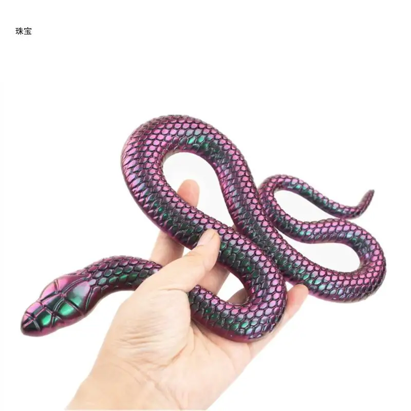 X5QE Large Snake Mirror Silicone Mold for DIY Jewelry Craft Supplies Home Decoration