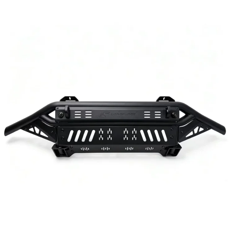 LF Steel Off‑Road Front Bumper Winch Mount D‑Ring For Toyota Land Cruiser 250 LC250 2024‑2026 4X4 Auto Parts