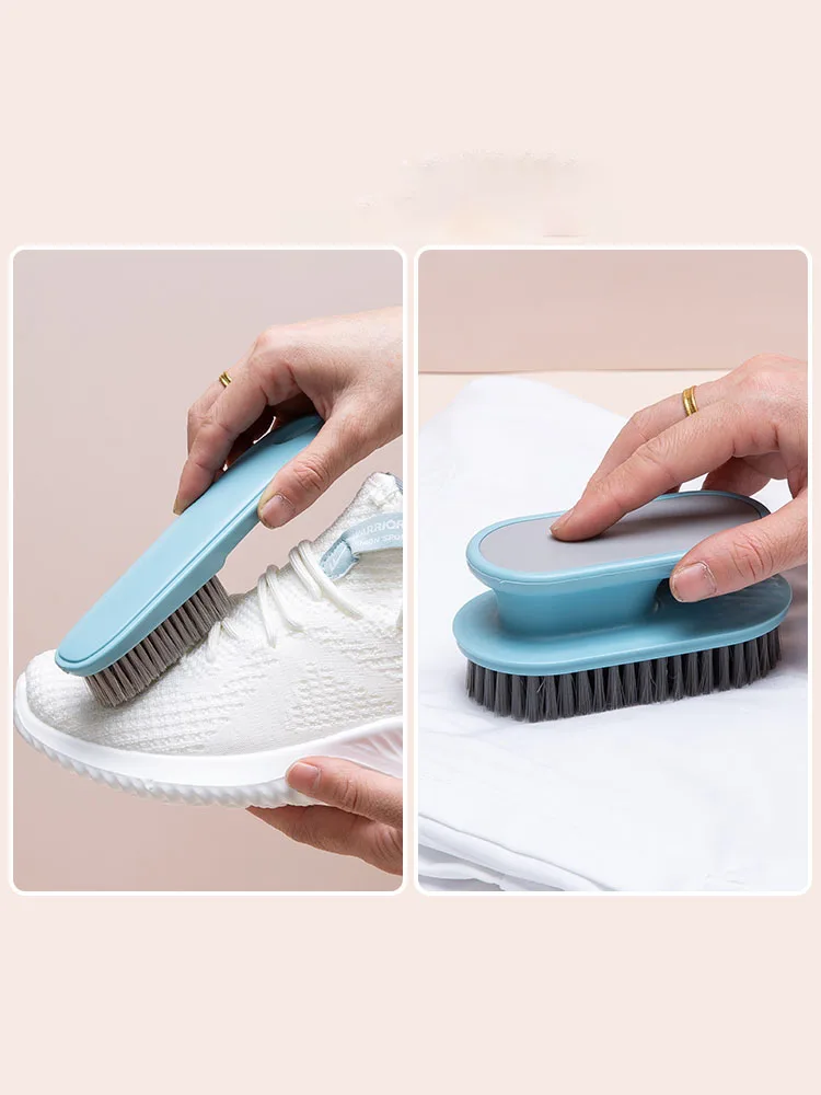 Multi-purpose Cleaning Brush Portable Clothes Shoes Laundry Cleaner Bathroom Washing Toilet Brush Household Cleaning Supplies