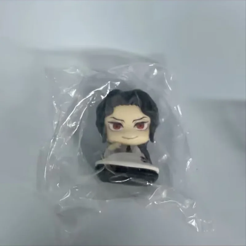 In Stock Kaigaku, Douma, Muzan Kibutsuji Sleep On One'S Stool Pose Figure Gashapon Collectible Desktop Ornament For Collectors - view 5