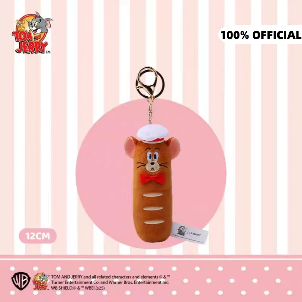 حقيقية أنيمي توم وجيري الحلوى سلسلة أفخم دمية Kawaii الكرتون الكرواسون جيري ماوس بلوشيز المفاتيح الفتيات هدية عيد ميلاد