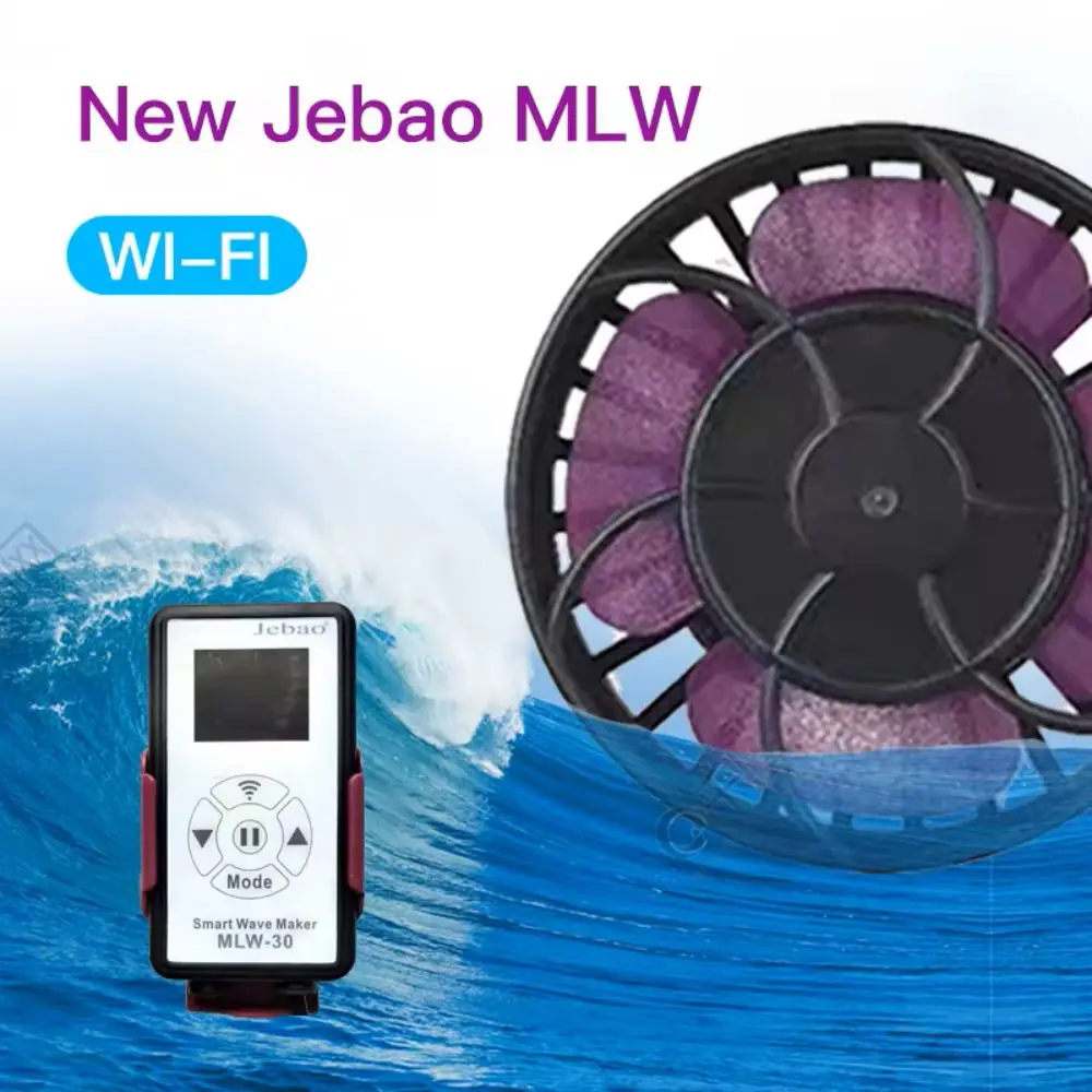 

New Jebao Marine Aquarium Wireless Wave Maker MLW-5 SLW SW ALW Wave Pump with WiFi LCD Display Controller wave pump Coral