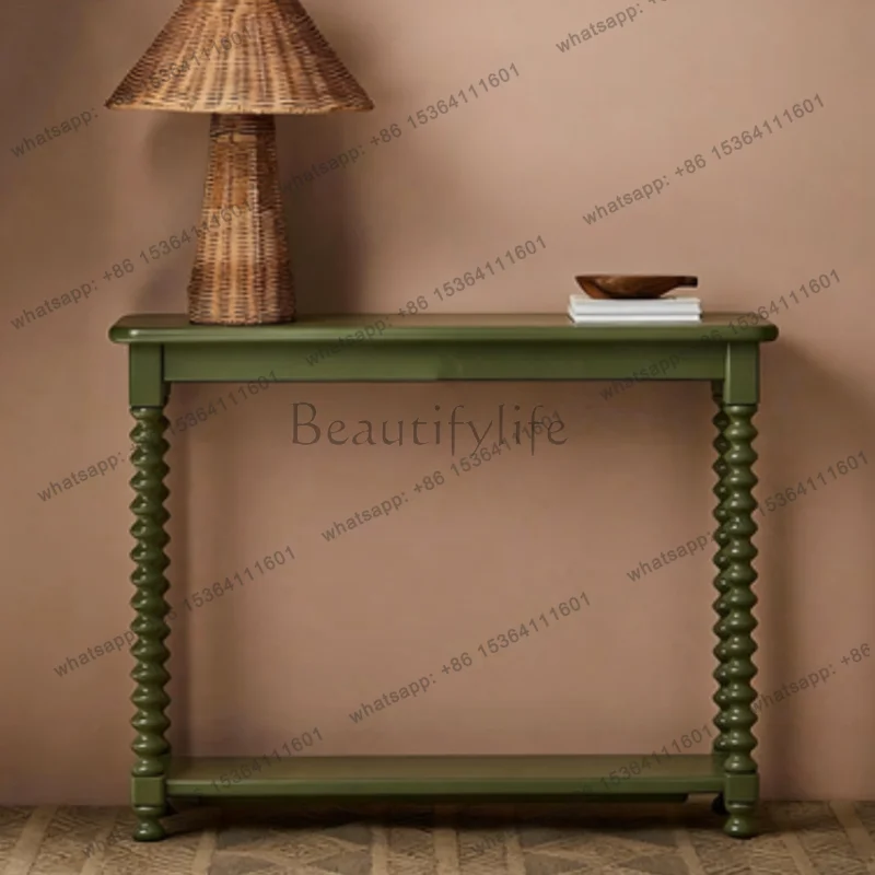 

Mid Century Vintage Console Table Rustic Nordic Hallway French Console Table Aesthetic Glamour Muebles De Sala Furniture Home