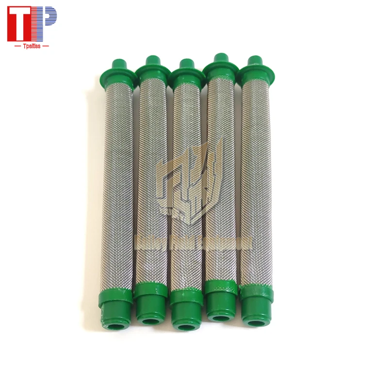 Pezzi di ricambio per pistola a spruzzo airless ad alta pressione Tpaitlss 30 filtri collettori verdi a rete per la decorazione domestica