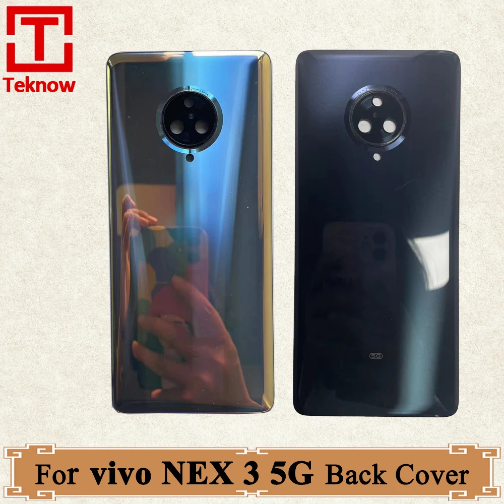 

Original Back Cover For vivo Nex 3 5G Battery Cover Glass V1924A Back Housing V1924T 1913 Back Cover Battery Case Replacement