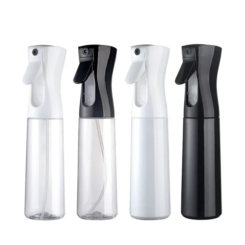 200/300/500ML Hairdressing Spray Oil Bottle High Pressure Continuous Mist Salon Barber Tools Watering Can Refillable Dispenser