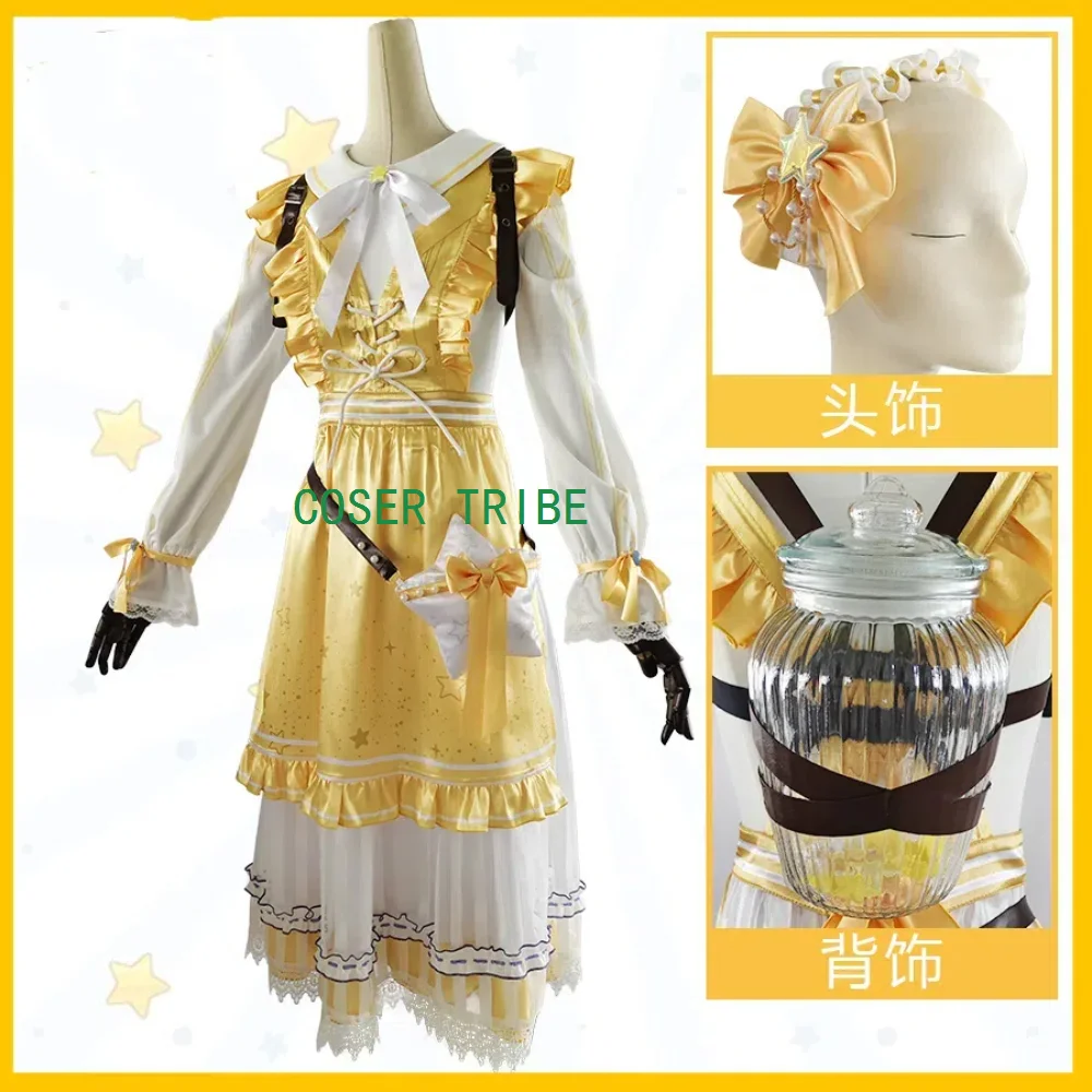 COSER TRIBE Identity V Anne Lester Women Cosplay Costume Cos Game Anime Party Uniform Hallowen Play Role Clothes Clothing