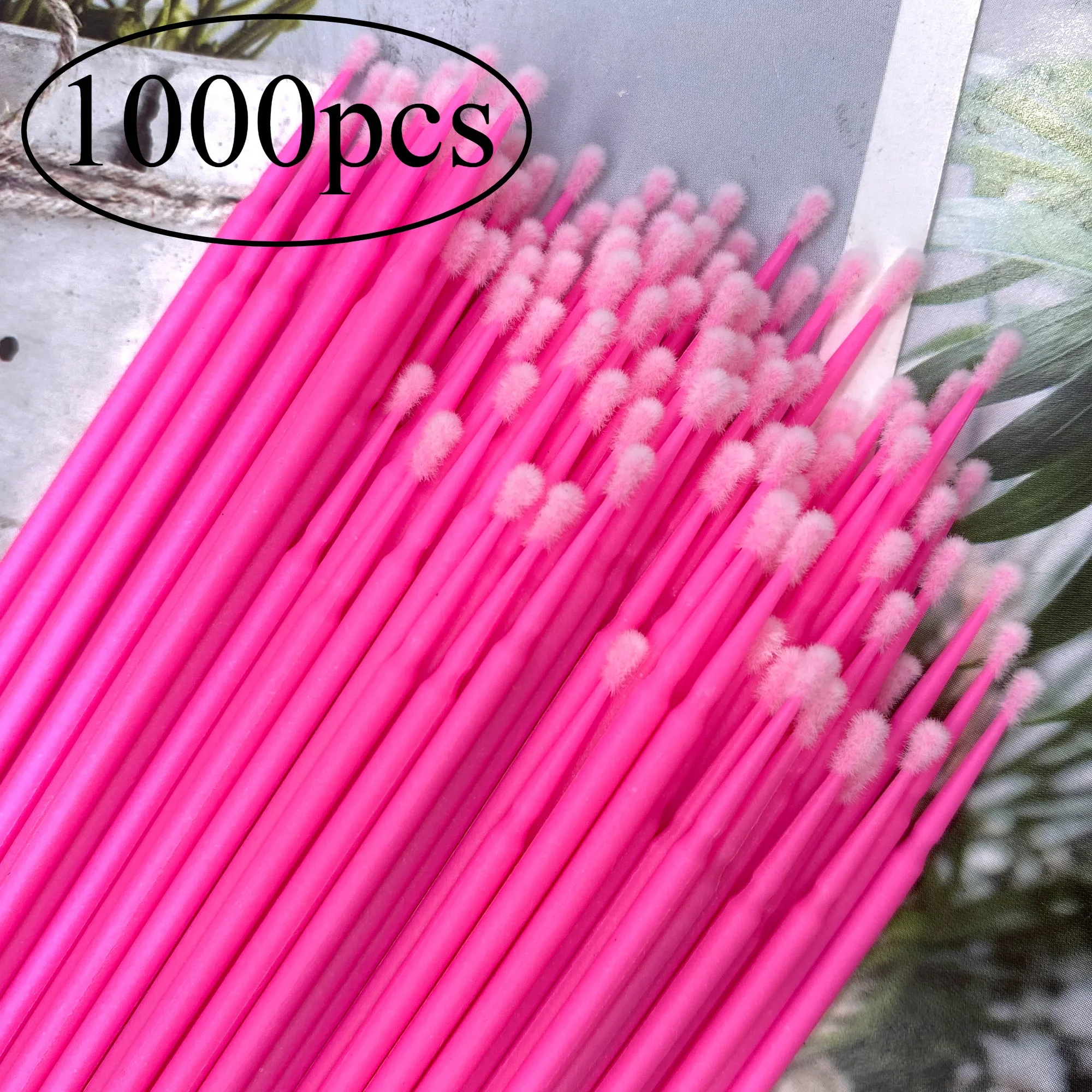 マイクロブラシ,メイクブラシ,綿棒,まつげエクステ用品,まつげアクセサリー,メイクアップツール,卸売,1000個