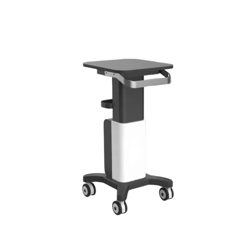 New instrument, cart mouth sweeping universal wheel trolley moving rack shelf
