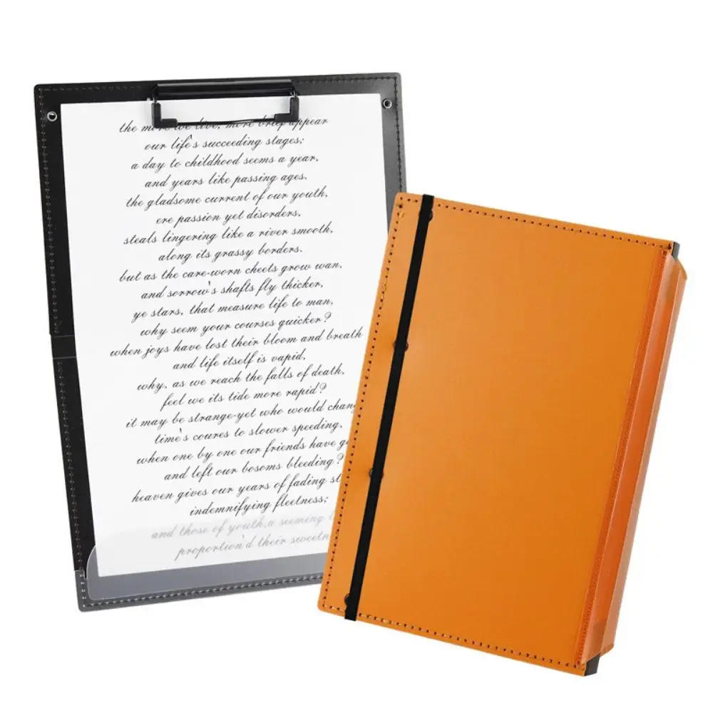 

Foldable Nursing Clipboard 2/3 Layers Colorful A4 File Board Clip Letter Size with Clip Edition Cheat Sheets