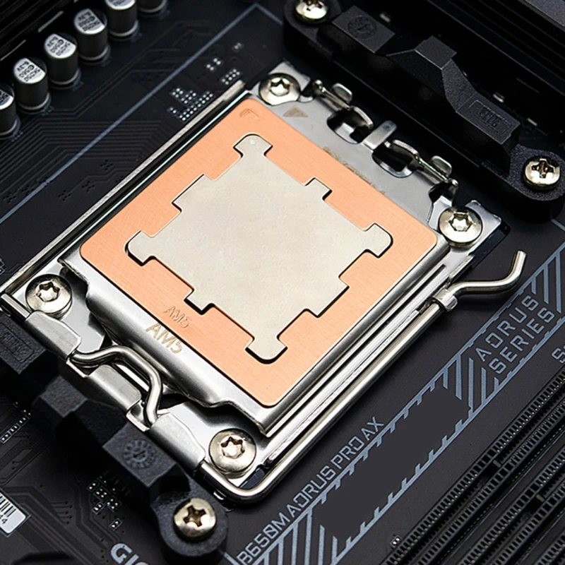 AM5 CPU Thermal Pad AM5 Thermal Pastes Guard for 7950X 7900X 7700X 7600X Improved Heat Distribution Lower Temperatures